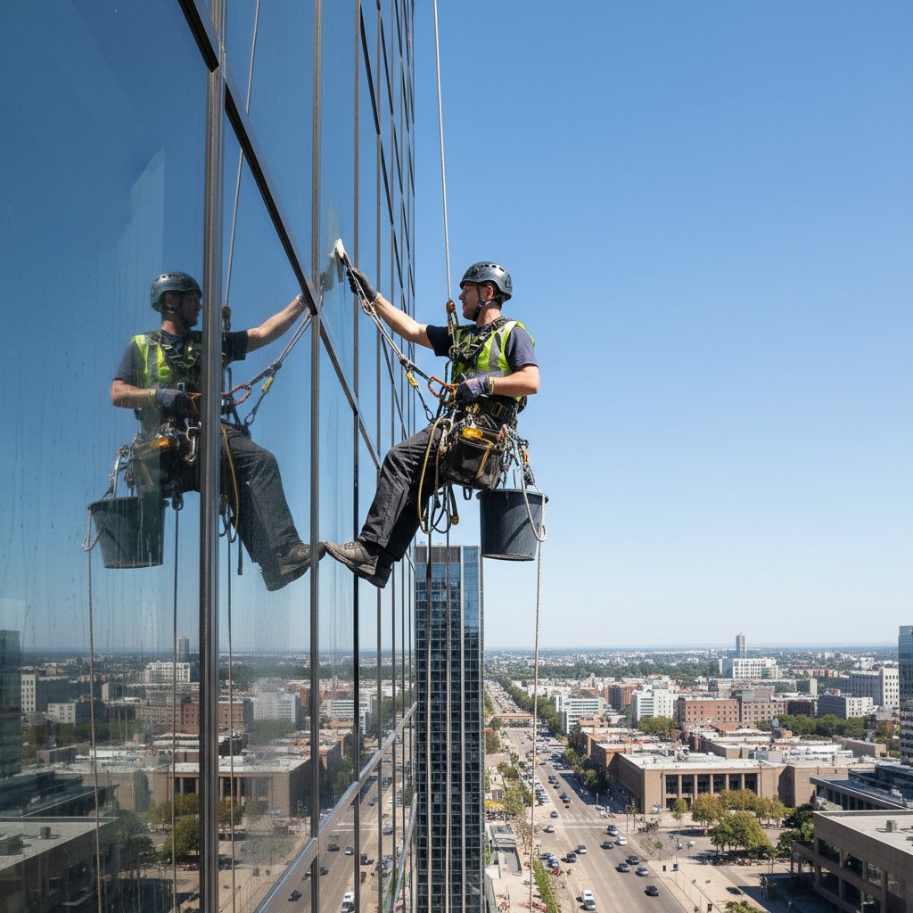 Professional vs DIY window cleaning comparison